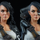 Why would you pay more to make her look less like a cool killer robot lady? Seems odd.